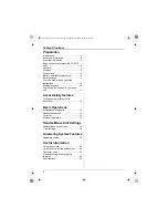 Preview for 2 page of Panasonic KX-TGA715FX Operating Instructions Manual