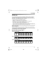 Preview for 45 page of Panasonic KX-TGA715FX Operating Instructions Manual