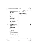 Preview for 73 page of Panasonic KX-TGA715FX Operating Instructions Manual