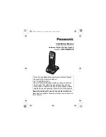 Panasonic KX-TGA721E Installation Manual preview