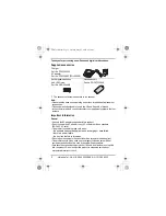 Предварительный просмотр 2 страницы Panasonic KX-TGA721E Installation Manual