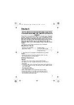 Preview for 9 page of Panasonic KX-TGA721EX Installation Manual