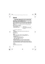 Preview for 36 page of Panasonic KX-TGA721EX Installation Manual