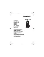 Panasonic KX-TGA731EX Installation Manual предпросмотр