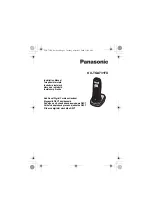 Preview for 1 page of Panasonic KX-TGA731FX Installation Manual