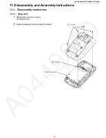 Preview for 57 page of Panasonic KX-TGA740 Service Manual