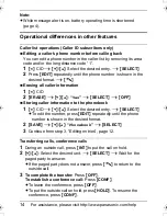 Preview for 14 page of Panasonic KX-TGA750B Installation Manual