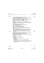 Preview for 5 page of Panasonic KX-TGA750EX Installation Manual