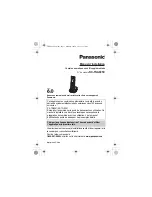 Preview for 11 page of Panasonic KX-TGA805C Installation Manual