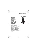 Preview for 1 page of Panasonic KX-TGA807EX Installation Manual