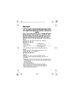 Preview for 9 page of Panasonic KX-TGA807EX Installation Manual