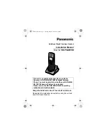 Предварительный просмотр 1 страницы Panasonic KX-TGA810E Installation Manual