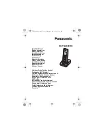 Panasonic KX-TGA820EX Installation Manual preview