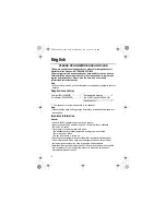 Preview for 4 page of Panasonic KX-TGA820EX Installation Manual