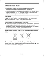 Preview for 7 page of Panasonic KX-TGA830AZ Installation Manual