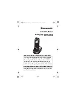 Panasonic KX-TGA830E Installation Manual preview