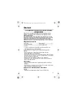 Preview for 9 page of Panasonic KX-TGA830EX Installation Manual