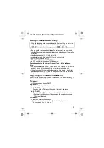 Preview for 5 page of Panasonic KX-TGA840EX Installation Manual