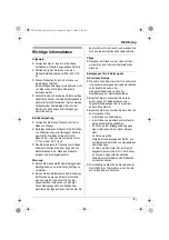 Preview for 25 page of Panasonic KX-TGA914EX Operating Instructions Manual