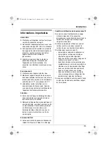 Preview for 45 page of Panasonic KX-TGA914EX Operating Instructions Manual