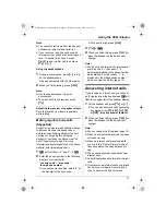 Preview for 11 page of Panasonic KX-TGA915EX Operating Instructions Manual