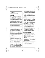 Preview for 19 page of Panasonic KX-TGA915EX Operating Instructions Manual