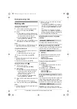 Предварительный просмотр 18 страницы Panasonic KX-TGA939 Operating Instructions Manual