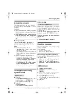 Предварительный просмотр 37 страницы Panasonic KX-TGA939 Operating Instructions Manual