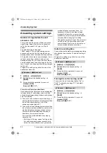 Предварительный просмотр 42 страницы Panasonic KX-TGA939 Operating Instructions Manual