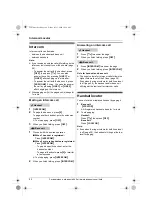 Предварительный просмотр 44 страницы Panasonic KX-TGA939 Operating Instructions Manual