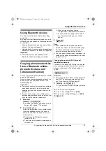 Предварительный просмотр 47 страницы Panasonic KX-TGA939 Operating Instructions Manual