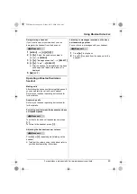 Предварительный просмотр 49 страницы Panasonic KX-TGA939 Operating Instructions Manual