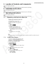 Предварительный просмотр 23 страницы Panasonic KX-TGA950B Service Manual