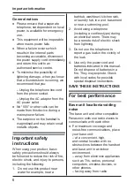 Preview for 6 page of Panasonic KX-TGB110AL Operating Instructions Manual