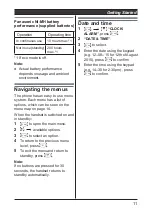 Предварительный просмотр 11 страницы Panasonic KX-TGB110AL Operating Instructions Manual