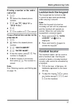 Preview for 17 page of Panasonic KX-TGB110AL Operating Instructions Manual