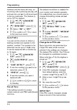 Preview for 24 page of Panasonic KX-TGB110AL Operating Instructions Manual