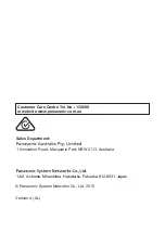 Preview for 32 page of Panasonic KX-TGB110AL Operating Instructions Manual