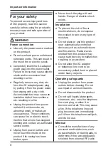 Preview for 4 page of Panasonic KX-TGB110CX Operating Instructions Manual