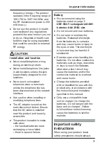 Preview for 5 page of Panasonic KX-TGB110CX Operating Instructions Manual