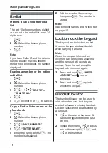 Preview for 16 page of Panasonic KX-TGB110CX Operating Instructions Manual