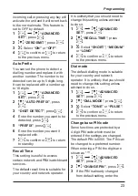 Preview for 23 page of Panasonic KX-TGB110CX Operating Instructions Manual