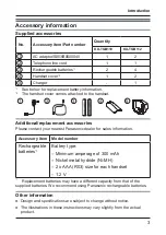 Предварительный просмотр 3 страницы Panasonic KX-TGB110NZ Operating Instructions Manual