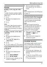 Предварительный просмотр 17 страницы Panasonic KX-TGB110NZ Operating Instructions Manual