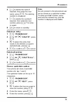 Предварительный просмотр 19 страницы Panasonic KX-TGB110NZ Operating Instructions Manual