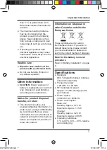 Предварительный просмотр 7 страницы Panasonic KX-TGB110UE Operating Instructions Manual