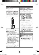 Предварительный просмотр 10 страницы Panasonic KX-TGB110UE Operating Instructions Manual