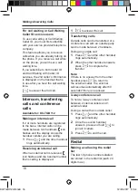 Предварительный просмотр 16 страницы Panasonic KX-TGB110UE Operating Instructions Manual