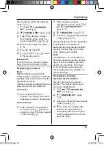 Предварительный просмотр 25 страницы Panasonic KX-TGB110UE Operating Instructions Manual