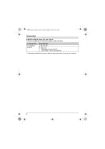 Preview for 4 page of Panasonic KX-TGB210AL Operating Instructions Manual